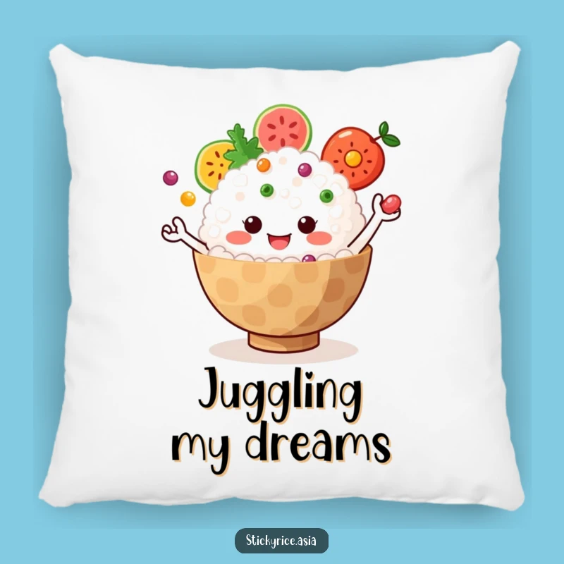 Funny Rice Pillow: Cozy Juggling Fun, Adorable Funny Gift