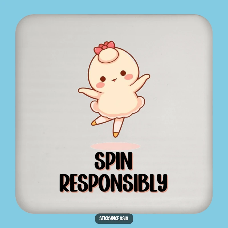 Funny Mochi Ballet Coasters: Protect Surfaces with a Wobble!