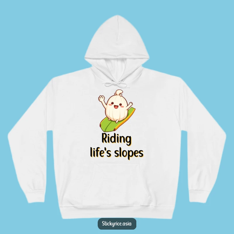 Funny Rice Hoodie: Cozy Sliding Fun, Perfect Warm Funny Gift