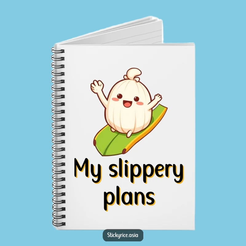 Funny Rice Notebook: Sliding Fun Planner, Humorous Gift